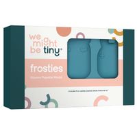 We Might Be Tiny Silicone Popsicle Mould With Lid & Sticks - Blue Dusk